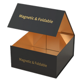 Magnetic folding box