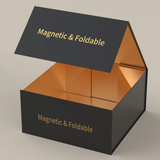 Magnetic folding box